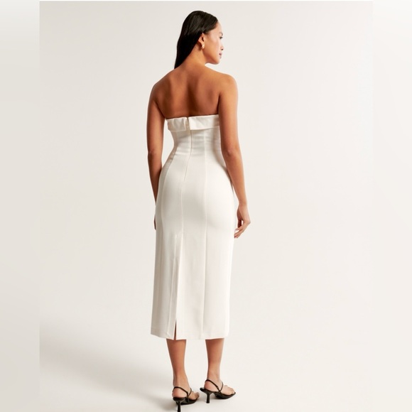 Abercrombie & Fitch Strapless Midi Dress - Picture 2 of 7
